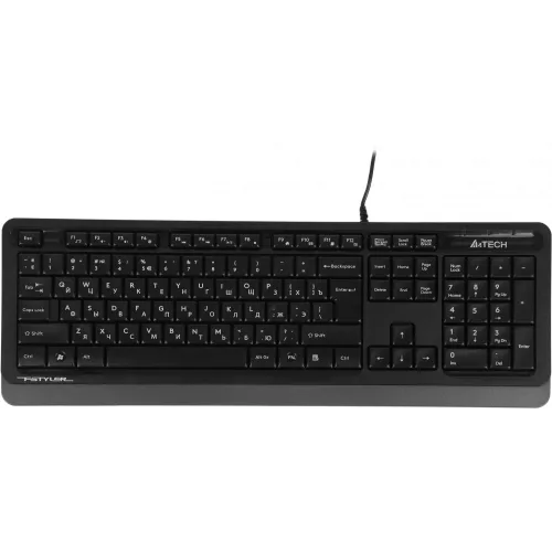 Клавиатура + мышь A4Tech Fstyler F1010 клав:черный/серый мышь:черный/серый USB Multimedia (F1010 GREY)