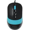 Мышь A4Tech Fstyler FM10 черный/синий оптическая 1600dpi USB 4but (FM10 BLUE)