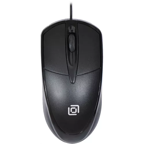 Мышь Оклик 125M черный оптическая 1200dpi USB 3but (1175317)