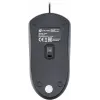 Мышь Оклик 125M черный оптическая 1200dpi USB 3but (1175317)