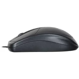Мышь Оклик 125M черный оптическая 1200dpi USB 3but (1175317)