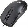 Мышь Оклик 125M черный оптическая 1200dpi USB 3but (1175317)