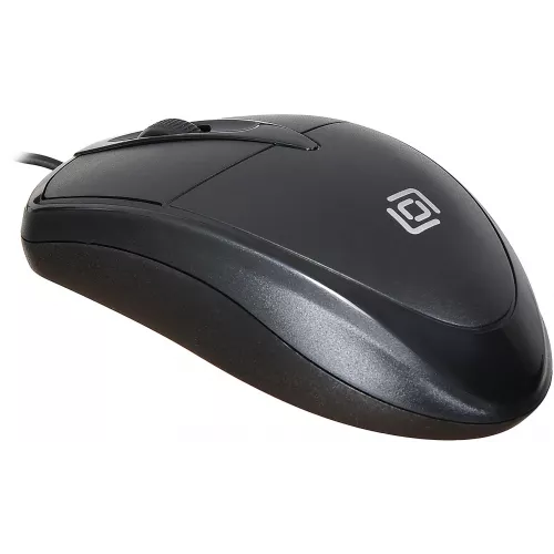 Мышь Оклик 125M черный оптическая 1200dpi USB 3but (1175317)
