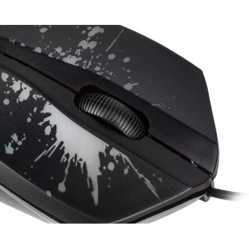 Мышь Оклик 399M STIGMA черный оптическая 1200dpi USB для ноутбука 3but (1175321)