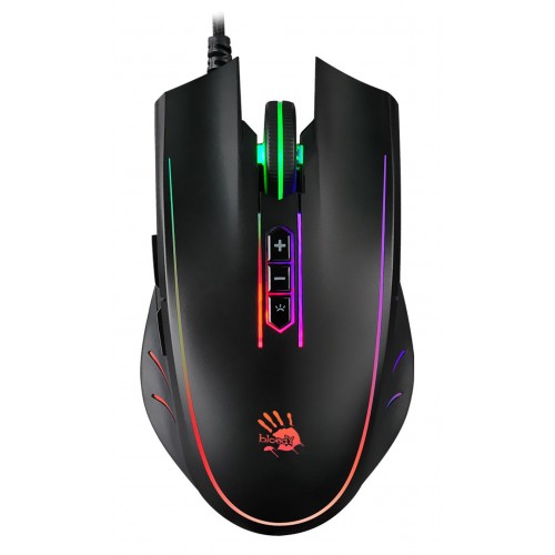 Мышь A4Tech Bloody Q81 Curve черный оптическая 3200dpi USB 7but (Q81)