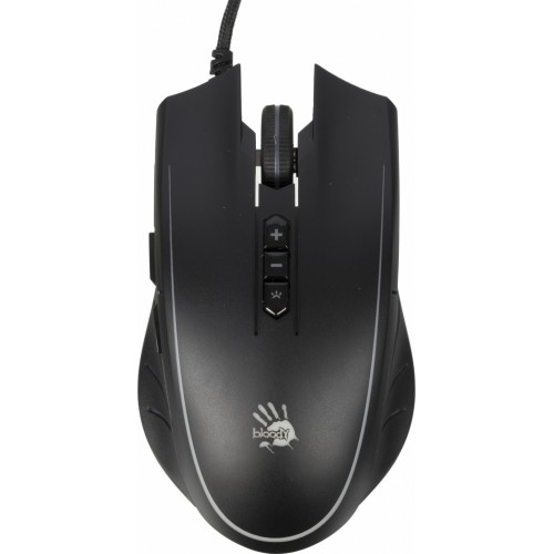 Мышь A4Tech Bloody Q81 Curve черный оптическая 3200dpi USB 7but (Q81)