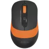 Мышь A4Tech Fstyler FG10S черный/оранжевый оптическая 2000dpi silent беспров. USB для ноутбука 4but (FG10S ORANGE)