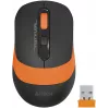 Мышь A4Tech Fstyler FG10S черный/оранжевый оптическая 2000dpi silent беспров. USB для ноутбука 4but (FG10S ORANGE)