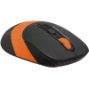 Мышь A4Tech Fstyler FG10S черный/оранжевый оптическая 2000dpi silent беспров. USB для ноутбука 4but (FG10S ORANGE)