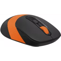 Мышь A4Tech Fstyler FG10S черный/оранжевый оптическая 2000dpi silent беспров. USB для ноутбука 4but (FG10S ORANGE)