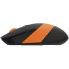 Мышь A4Tech Fstyler FG10S черный/оранжевый оптическая 2000dpi silent беспров. USB для ноутбука 4but (FG10S ORANGE)