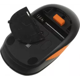 Мышь A4Tech Fstyler FG10S черный/оранжевый оптическая 2000dpi silent беспров. USB для ноутбука 4but (FG10S ORANGE)