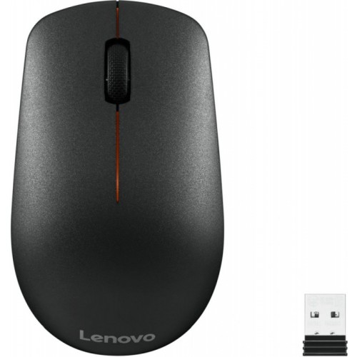 Мышь Lenovo 400 черный оптическая 1200dpi беспров. USB для ноутбука 3but (GY50R91293)