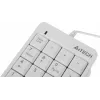 Числовой блок A4Tech FK13P белый USB slim для ноутбука (FK13P WHITE) кабель 1.5м