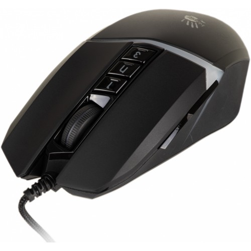 Мышь A4Tech Bloody W60 Max черный оптическая 10000dpi USB 7but (W60 MAX STONE BLACK)