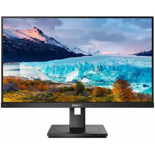 Монитор Philips 23.8" 242S1AE (00/01) черный IPS LED 16:9 DVI HDMI M/M матовая HAS Piv 1000:1 300cd 178гр/178гр 1920x1080 75Hz VGA DP FHD 4.83кг