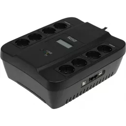 Источник бесперебойного питания Powercom Spider SPD-750U LCD USB 450Вт 750ВА черный