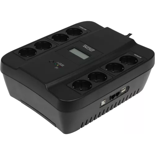 Источник бесперебойного питания Powercom Spider SPD-750U LCD USB 450Вт 750ВА черный