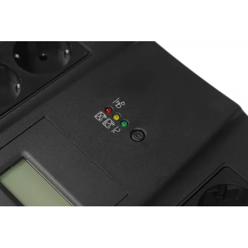 Источник бесперебойного питания Powercom Spider SPD-750U LCD USB 450Вт 750ВА черный