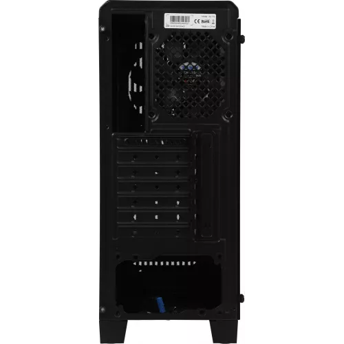Корпус Zalman S2 TG черный без БП ATX 4x120mm 2xUSB2.0 1xUSB3.0 audio bott PSU