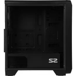 Корпус Zalman S2 TG черный без БП ATX 4x120mm 2xUSB2.0 1xUSB3.0 audio bott PSU