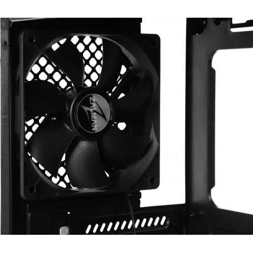 Корпус Zalman S2 TG черный без БП ATX 4x120mm 2xUSB2.0 1xUSB3.0 audio bott PSU