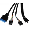 Корпус Zalman S2 TG черный без БП ATX 4x120mm 2xUSB2.0 1xUSB3.0 audio bott PSU