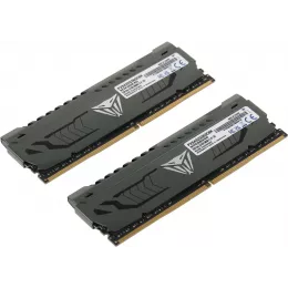Память DDR4 2x16GB 3600MHz Patriot PVS432G360C8K Viper Steel RTL Gaming PC4-28800 CL18 DIMM 288-pin 1.35В single rank с радиатором Ret