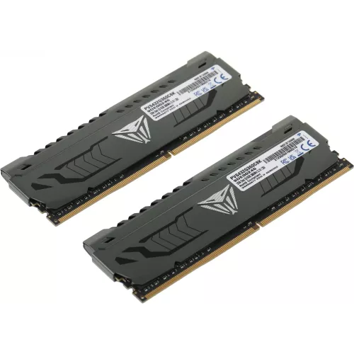 Память DDR4 2x16GB 3600MHz Patriot PVS432G360C8K Viper Steel RTL Gaming PC4-28800 CL18 DIMM 288-pin 1.35В single rank с радиатором Ret