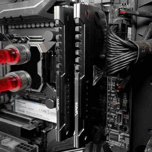 Память DDR4 2x16GB 3600MHz Patriot PVS432G360C8K Viper Steel RTL Gaming PC4-28800 CL18 DIMM 288-pin 1.35В single rank с радиатором Ret