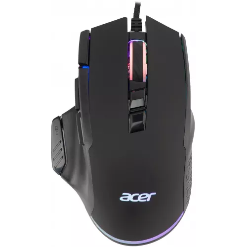 Мышь Acer OMW180 черный оптическая 6400dpi USB 9but (ZL.MCEEE.00S)