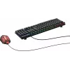 Клавиатура + мышь Оклик 400GMK клав:черный мышь:черный USB LED (1546779)