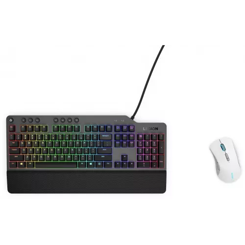 Мышь Lenovo Legion M600 белый оптическая 16000dpi беспров. BT/Radio USB 9but (GY51C96033)