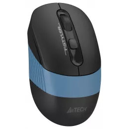 Мышь A4Tech Fstyler FB10C черный/синий оптическая 2000dpi беспров. BT/Radio USB 4but (FB10C ASH BLUE)