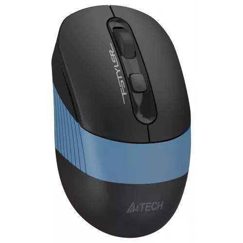Мышь A4Tech Fstyler FB10C черный/синий оптическая 2000dpi беспров. BT/Radio USB 4but (FB10C ASH BLUE)