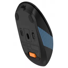 Мышь A4Tech Fstyler FB10C черный/синий оптическая 2000dpi беспров. BT/Radio USB 4but (FB10C ASH BLUE)