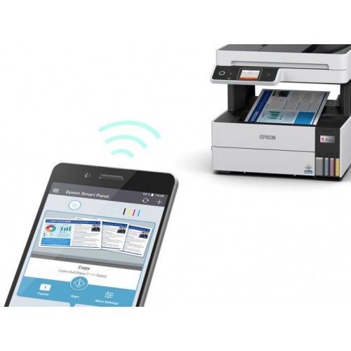 МФУ струйный Epson L6490 (C11CJ88405/404/502/507) A4 Duplex Net WiFi серый