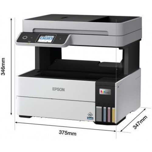 МФУ струйный Epson L6490 (C11CJ88405/404/502/507) A4 Duplex Net WiFi серый