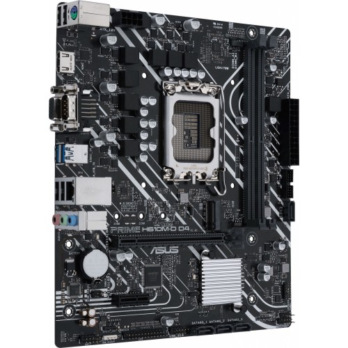 Материнская плата Asus PRIME H610M-D D4 Soc-1700 Intel H610 2xDDR4 mATX AC`97 8ch(7.1) GbLAN+VGA+HDMI