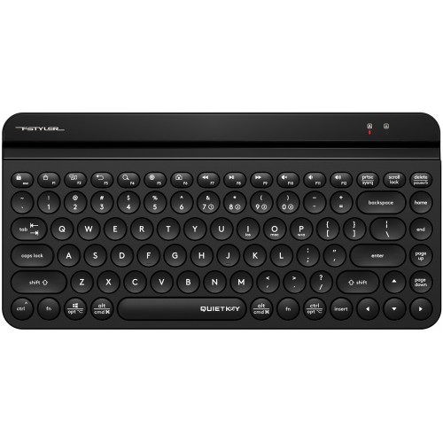Клавиатура A4Tech FBK30 черный USB беспроводная BT/Radio slim Multimedia (FBK30 BLACK)