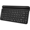 Клавиатура A4Tech FBK30 черный USB беспроводная BT/Radio slim Multimedia (FBK30 BLACK)