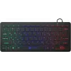 Клавиатура Оклик 300S черный USB slim LED (1696461) кабель 1.6м