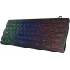 Клавиатура Оклик 300S черный USB slim LED (1696461) кабель 1.6м