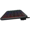 Клавиатура Оклик 300S черный USB slim LED (1696461) кабель 1.6м