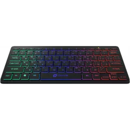 Клавиатура Оклик 300S черный USB slim LED (1696461) кабель 1.6м