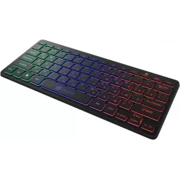 Клавиатура Оклик 300S черный USB slim LED (1696461) кабель 1.6м