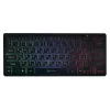 Клавиатура Оклик 300S черный USB slim LED (1696461) кабель 1.6м