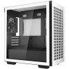 Корпус Deepcool CH370 белый без БП mATX 7x120mm 4x140mm 2xUSB3.0 audio bott PSU