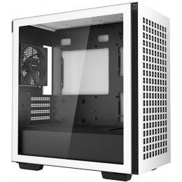 Корпус Deepcool CH370 белый без БП mATX 7x120mm 4x140mm 2xUSB3.0 audio bott PSU