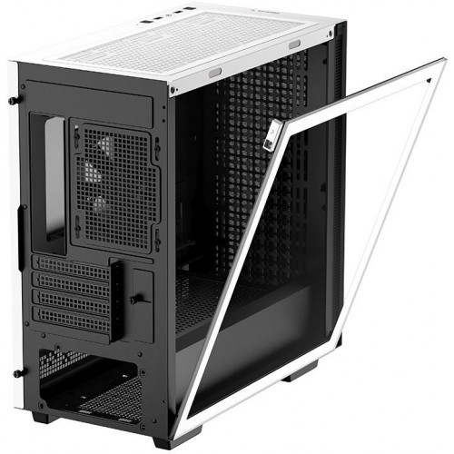 Корпус Deepcool CH370 белый без БП mATX 7x120mm 4x140mm 2xUSB3.0 audio bott PSU